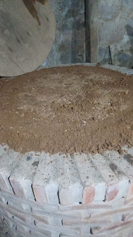 Horno sellado vista cercana